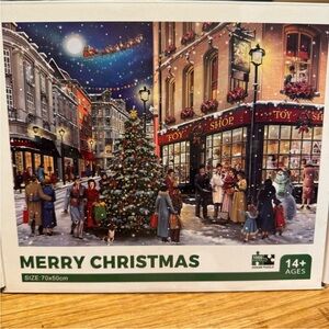 1,000 Piece Christmas Street Scene Jigsaw Puzzle